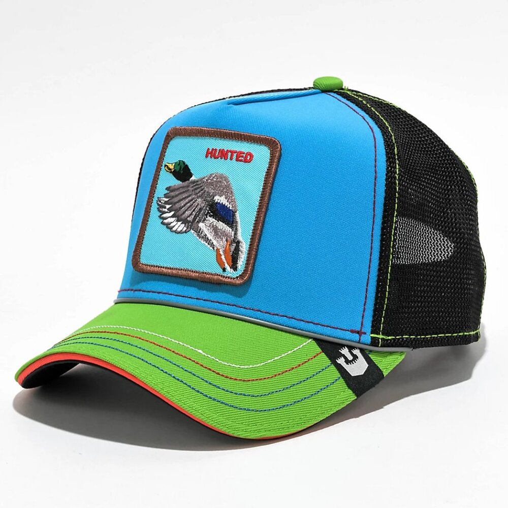 NWT Goorin Bros Duck Hunted Zapper Insert Coin Trucker Hat